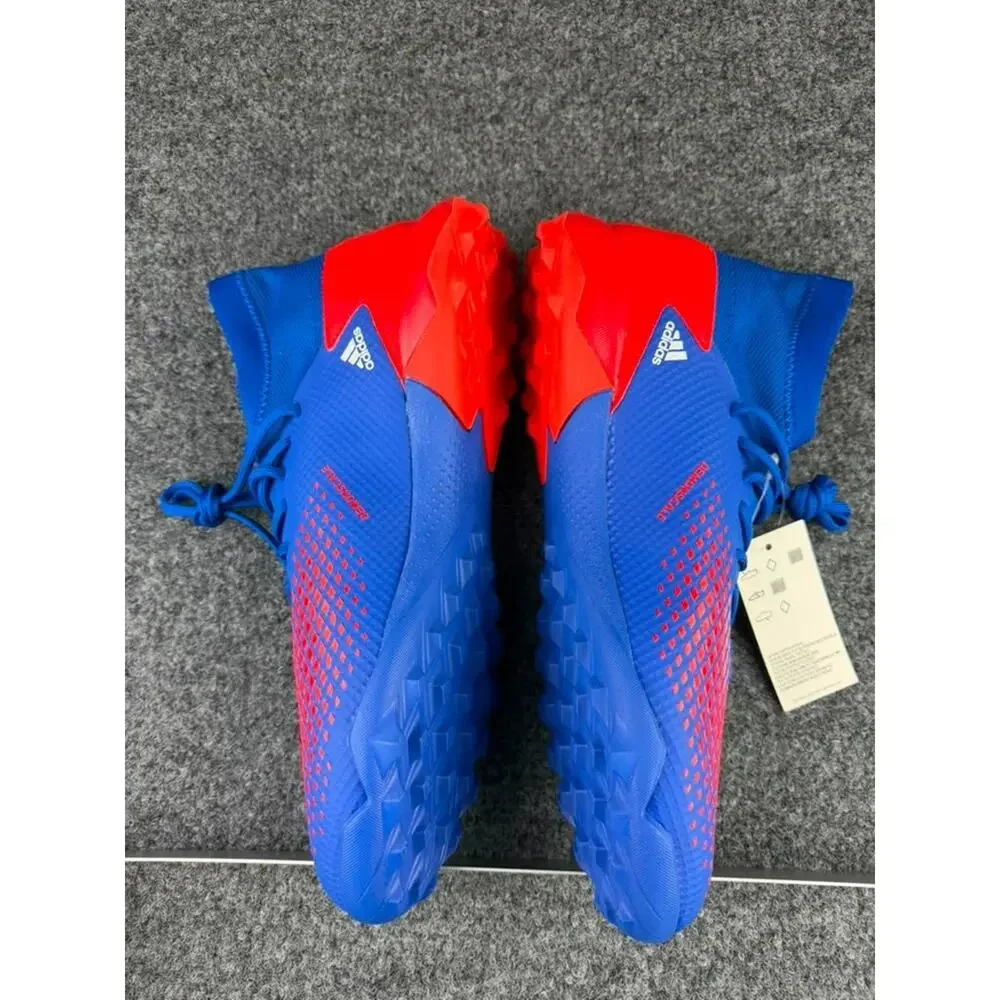 Adidas Predator 20.3 TF Turf Soccer Shoes Blue Red Men Size 11.5 EG0963 NWT NEW